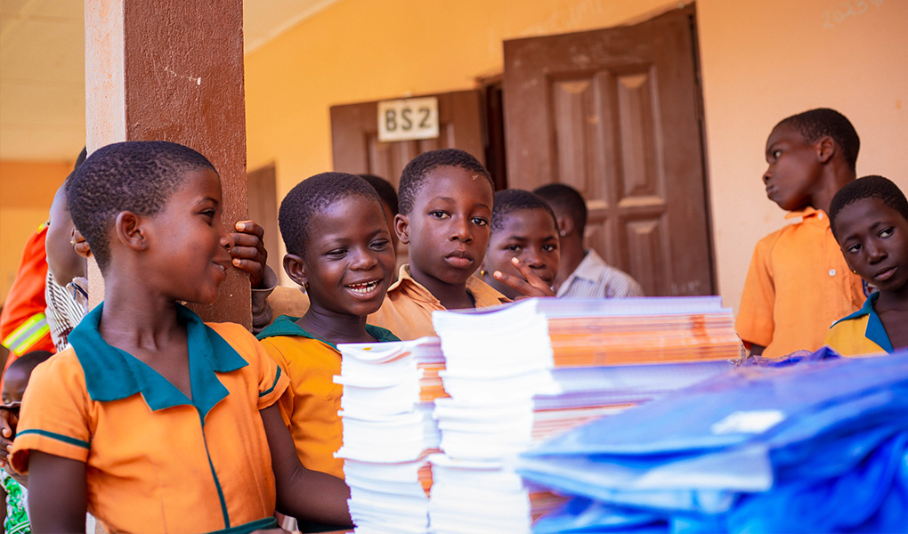 Donation At Likpe Schools