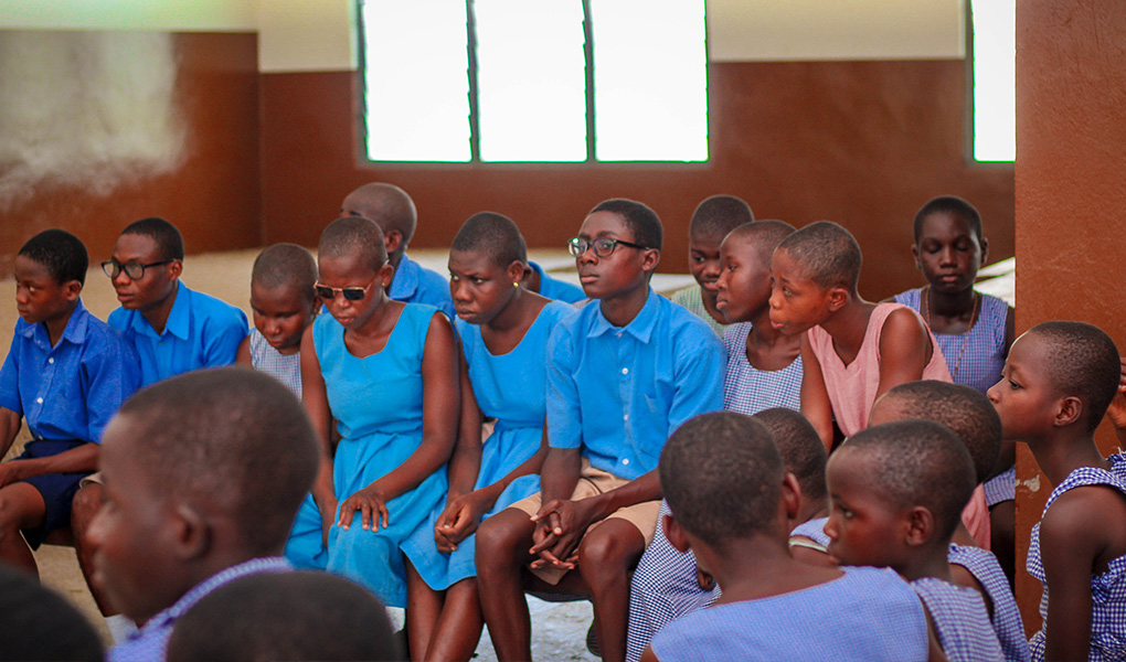 Donation To Volta School For The Deaf And Blind